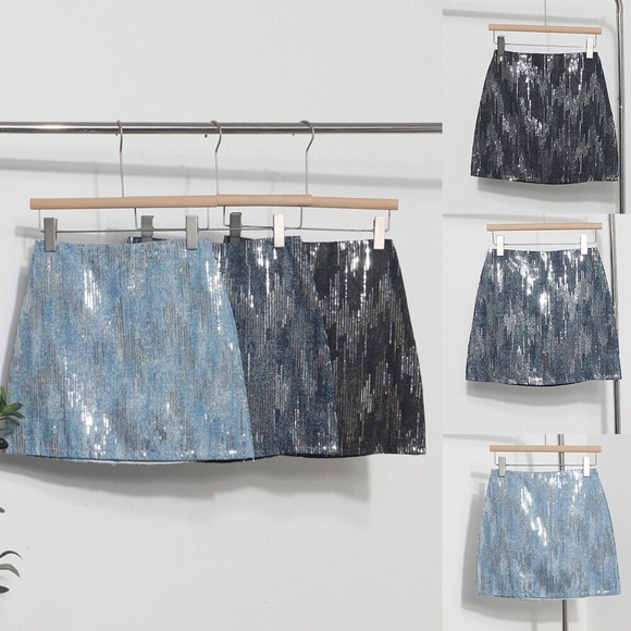 SPARKLE MINI skirt, small - Picture 3 of 8